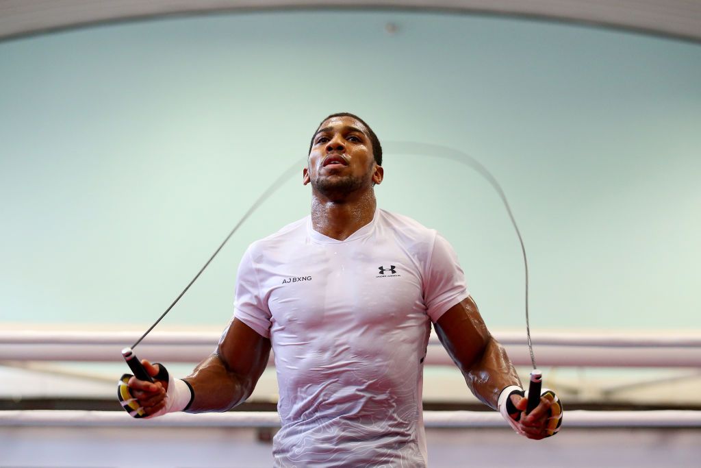 Anthony Joshua lean muscle