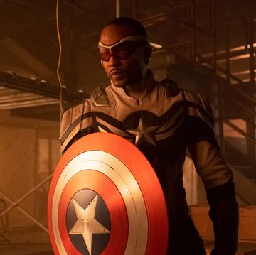 anthony mackie as captain america, the falcon and the winter soldier