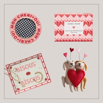 valentine's day gifts collection of romantic themed items including trivia game and decorations