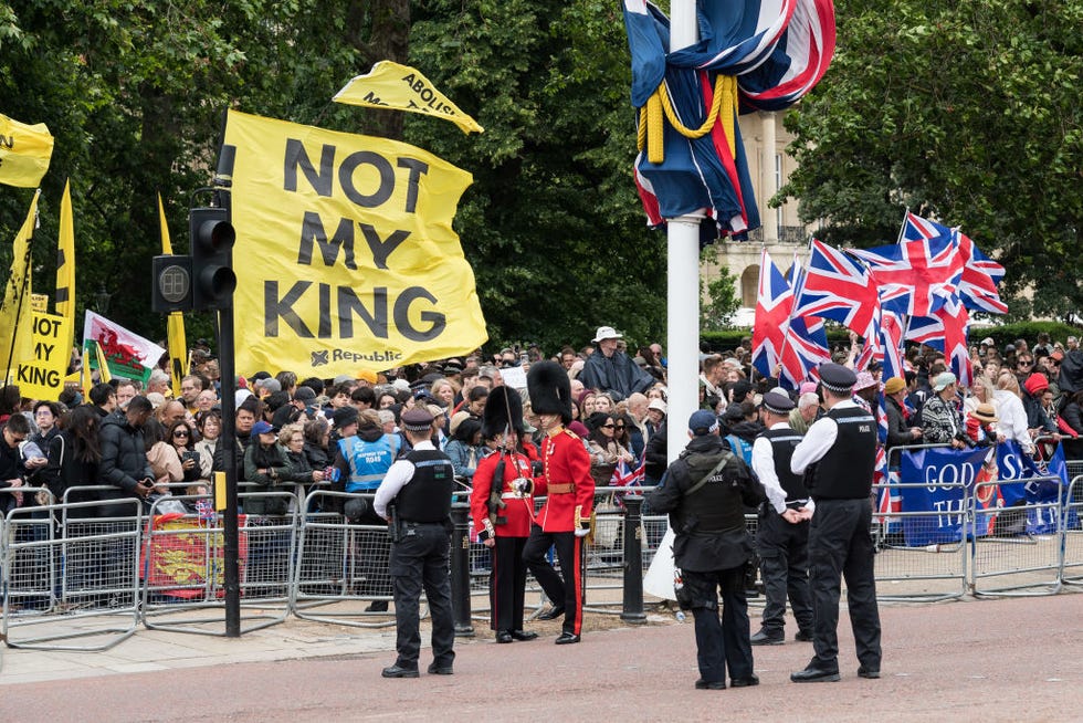 trooping the colour king's birthday parade in london