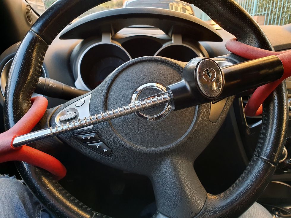 anti theft car steering wheel lock security
