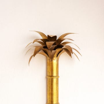Aplique laton de Antiksuk aplique laton con forma de palmera
