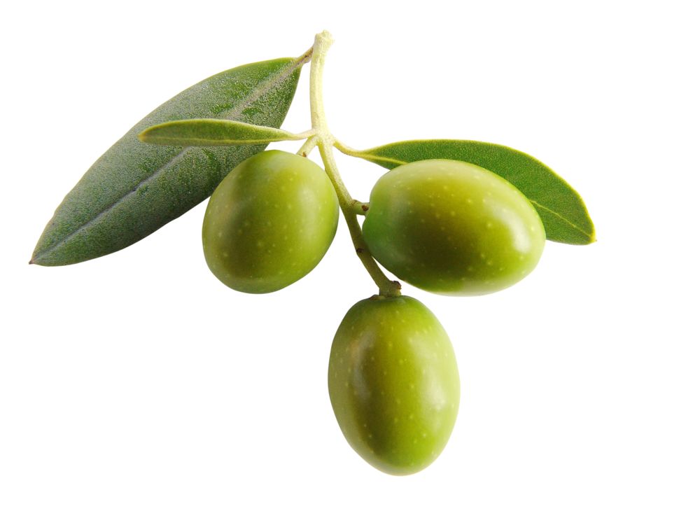 Antipasti - olives isolated III