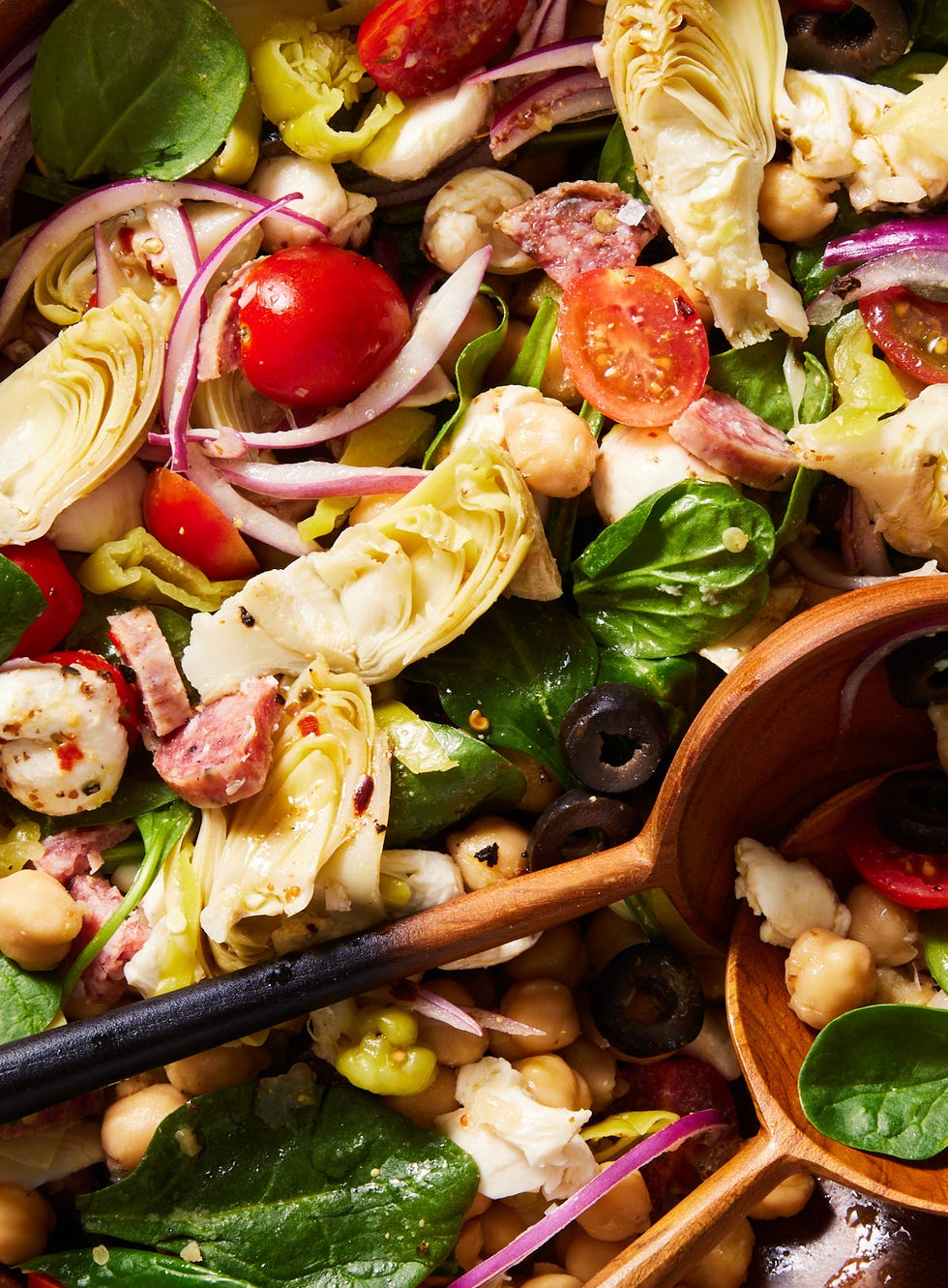 antipasto chickpea salad