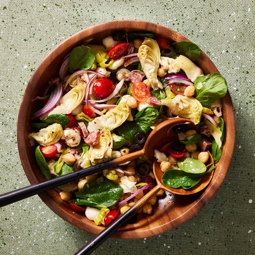 antipasto chickpea salad