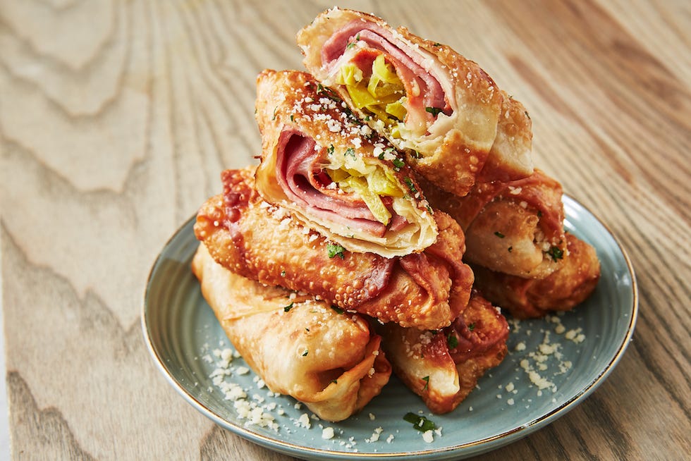 antipasto egg rolls