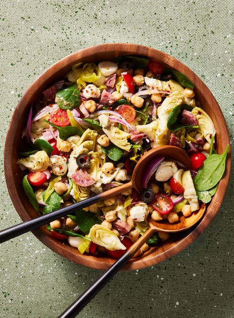 antipasto chickpea salad