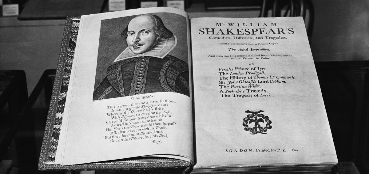 Antique Dealers' Fair a copy of the third Folio edition of Shakespeare.