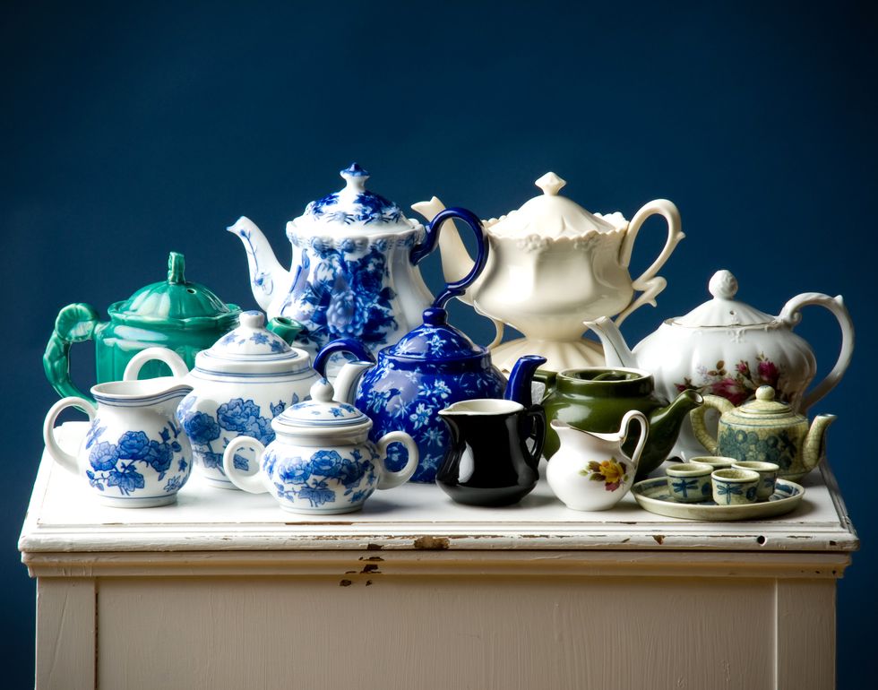 antique teapots