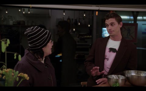 Event, Restaurant, Night, Suit, Screenshot, Conversation, Formal wear, 