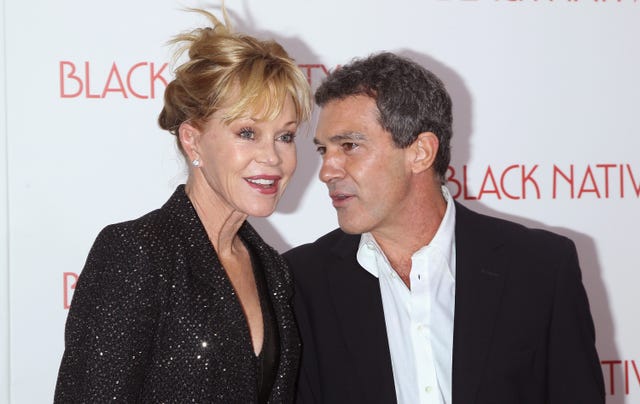 antonio banderas con melanie griffith y su hija stella