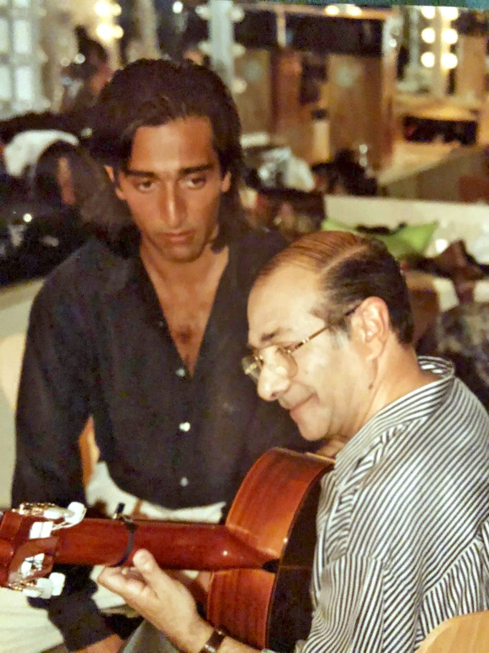 el cantante habla con rosa villacastín