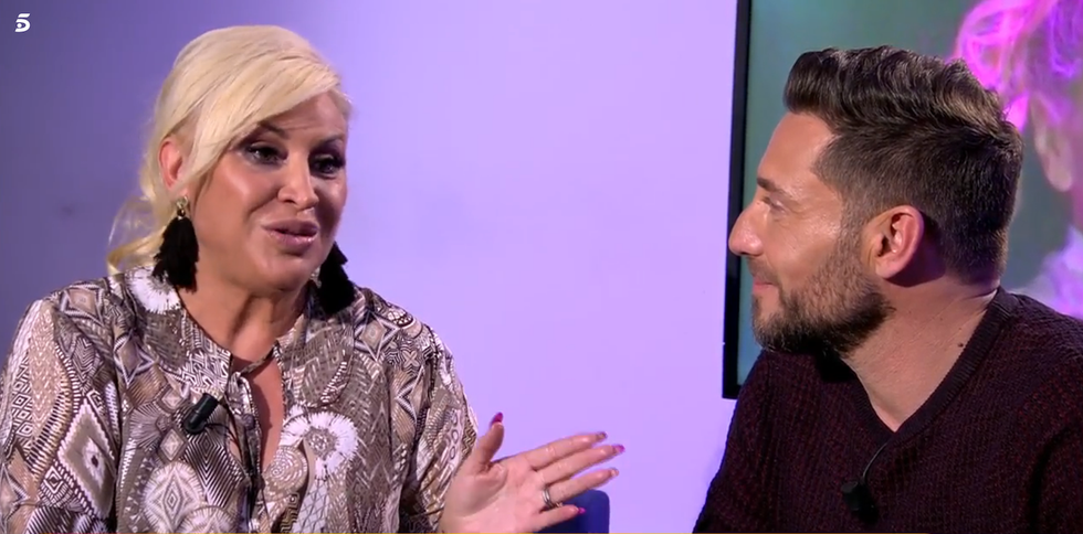 Raquel Mosquera y Antonio David Flores se reencuentran en 'Sálvame' en febrero 2020