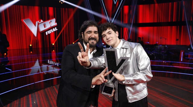javier crespo, equipo de antonio orozco, ganador de 'la voz'