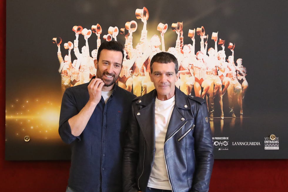 Antonio Banderas y Pablo Puyol