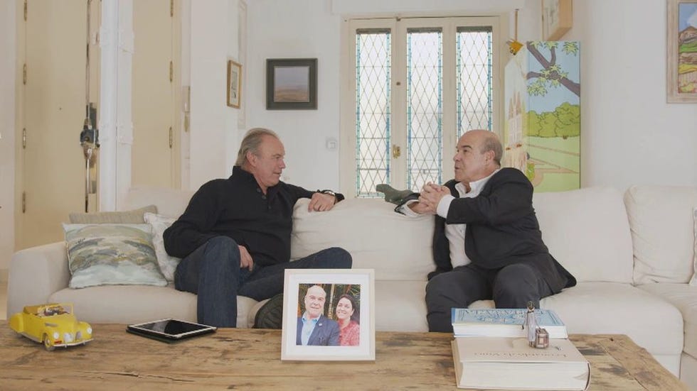 Antonio Resines, Bertín Osborne, Antonio Resines confiesa que no duerme con su mujer, Antonio Resines confiesa el motivo que le lleva a no dormir con su mujer, Antonio Resines y su mujer duermen en camas separadas
