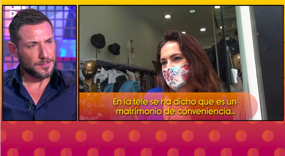 antonio david flores habla en 'sálvame' de las últimas declaraciones de su mujer, olga moreno