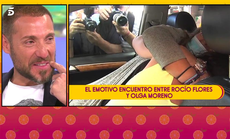 antonio david flores reacciona al reencuentro entre su hija rocío y su mujer, olga moreno