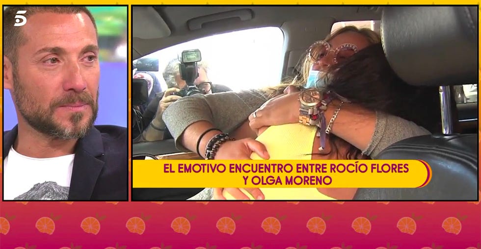 antonio david flores reacciona al reencuentro entre su hija rocío y su mujer, olga moreno