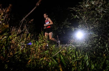 tijdens een backyard ultra loop je ook in de nacht