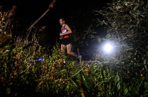 tijdens een backyard ultra loop je ook in de nacht