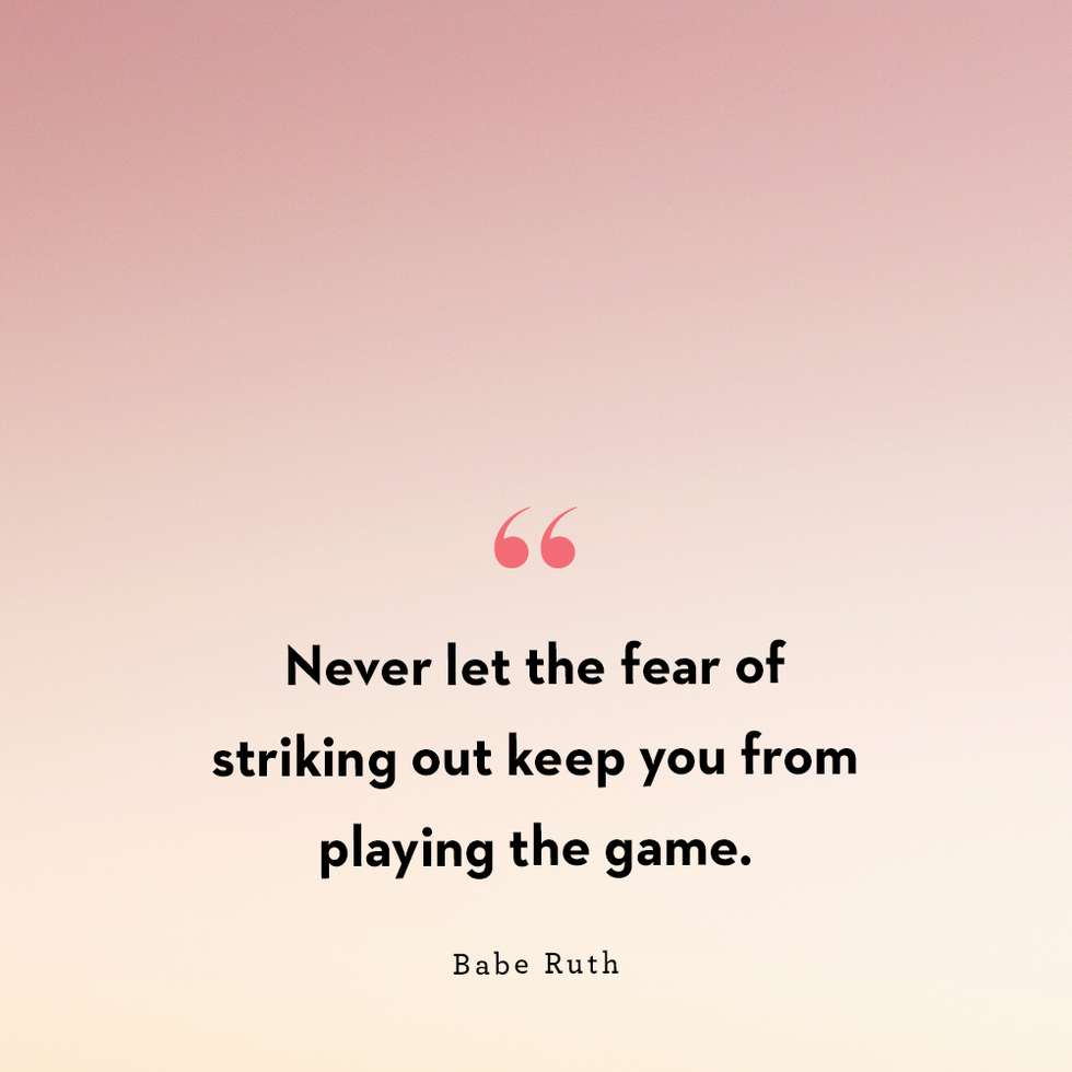 best anxiety quotes babe ruth