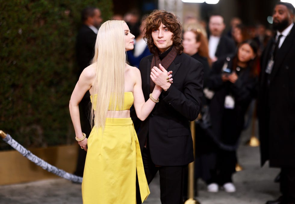 anya taylor joy and malcolm mcrae at the 80th annual golden globe awards