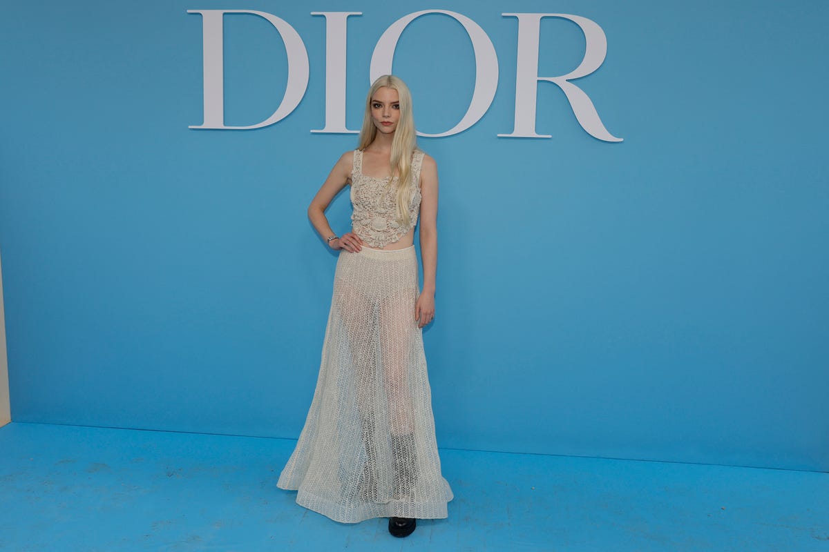 Anya Taylor-Joy Shows How To Use Up The Last Of Your Summer Crochet Wardrobe