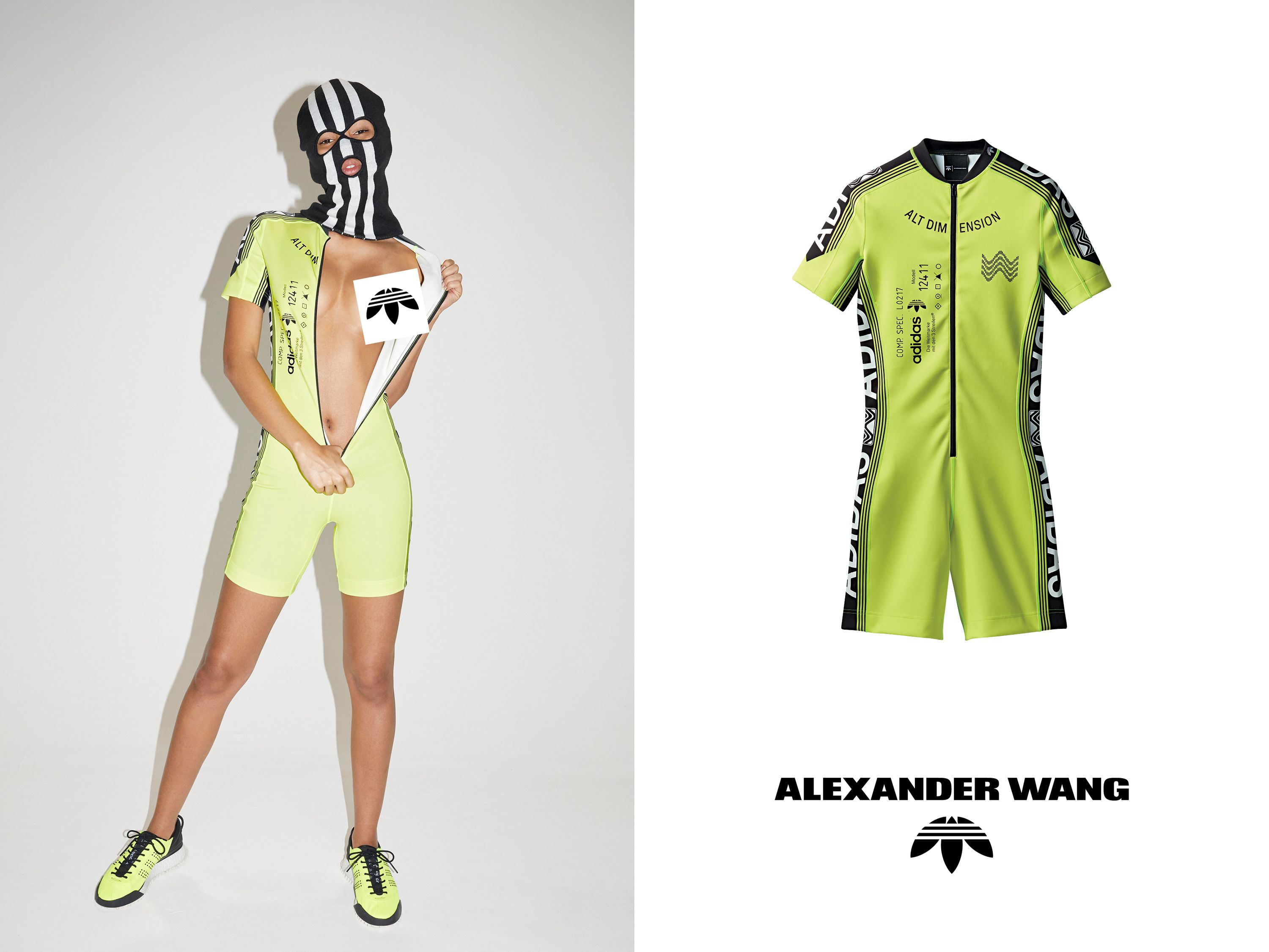 Adidas x Alexander Wang Biker Look Book - Adidas Originals x 