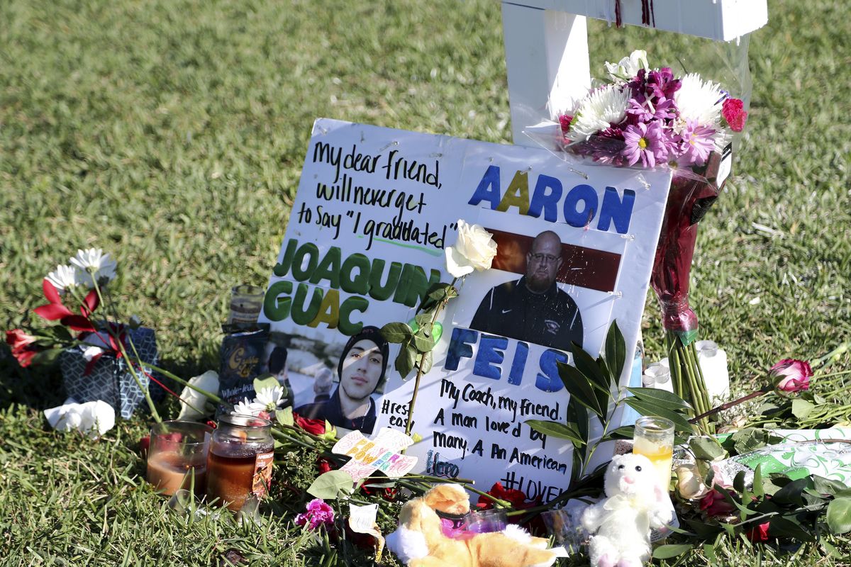 Aaron Feis remembered after Florida school shooting