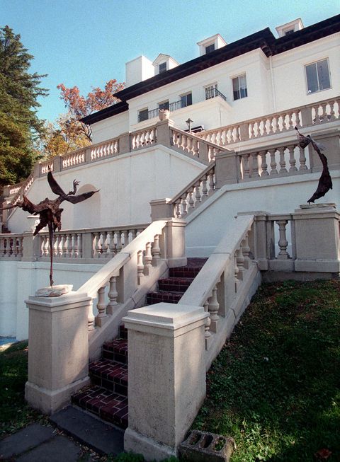 file   this oct 19, 1998 file photo shows the villa lewaro, century old italianate style mansion that was the home of madam cj walker, a black entrepreneur considered to be the nations first self made female millionaire, in irvington, ny the national trust for historic preservation announced wednesday dec 19, 2018, that villa lewaro was recently bought by richelieu dennis and his family the price wasnt released ap photoed bailey, file