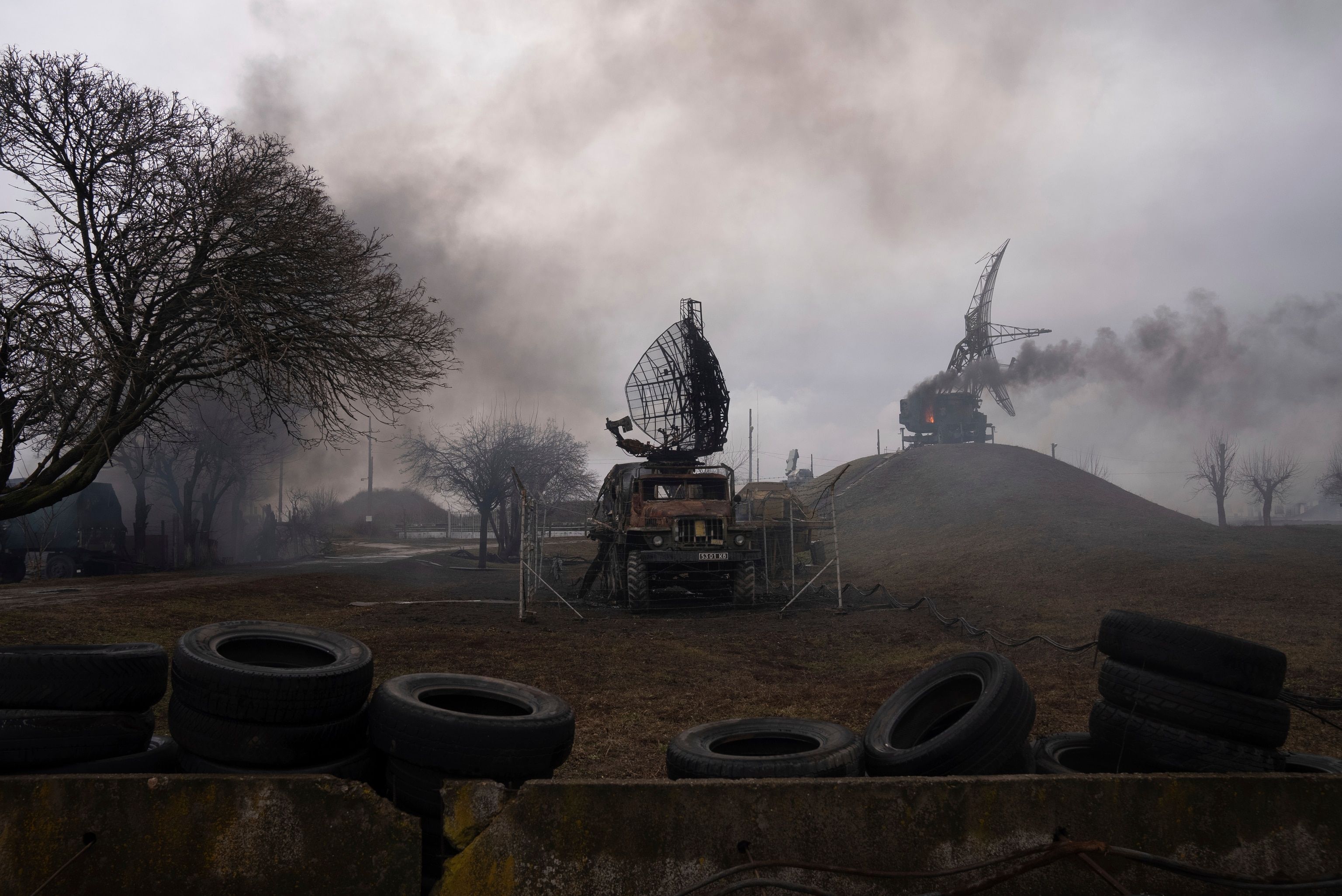 Foto's Laten De Chaos Zien Wanneer Rusland Oekraïne Binnenvalt