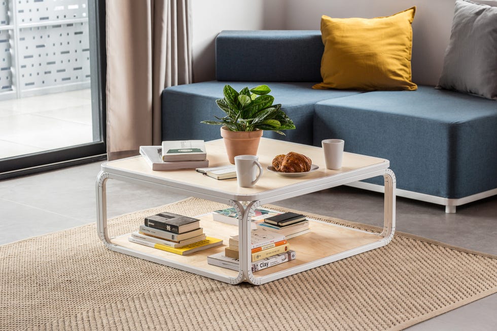Mesa de centro de estilo nórdico