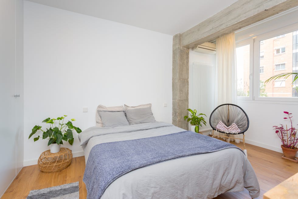 Apartamento de estilo nórdico e industrial con materiales ecológicos en Madrid