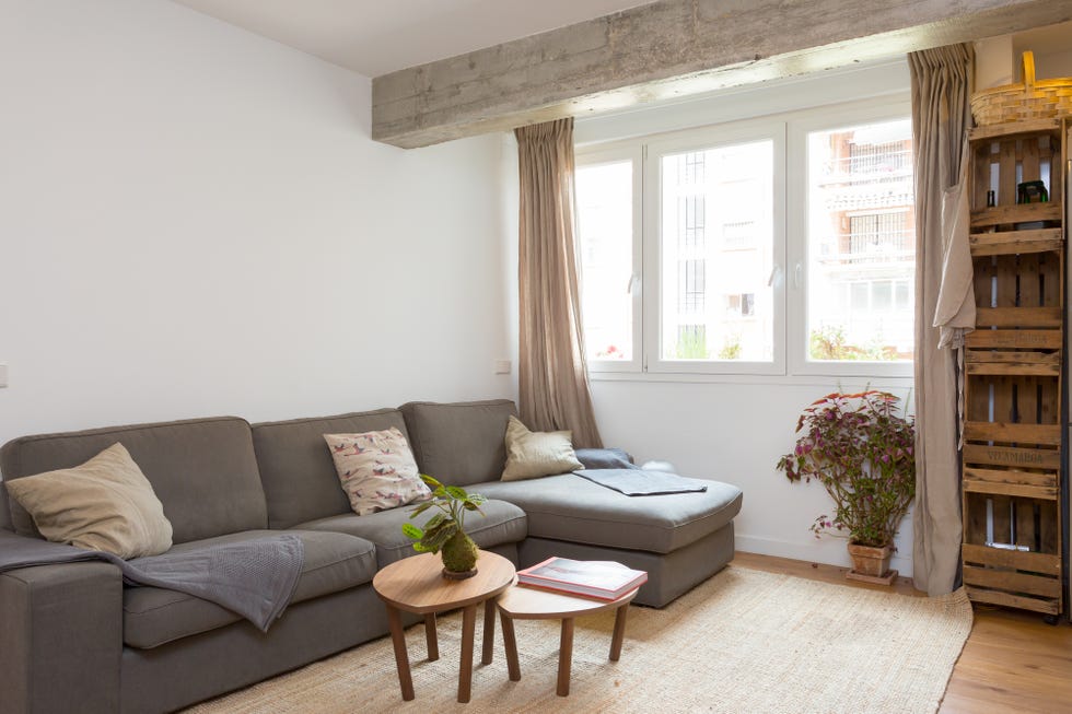 Apartamento de estilo nórdico e industrial con materiales ecológicos en Madrid