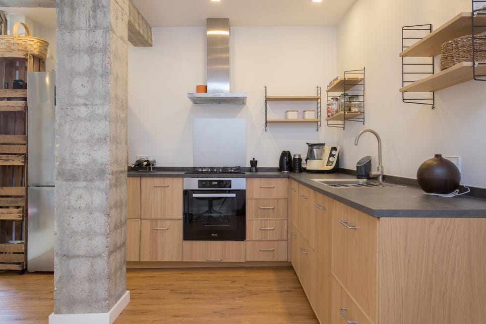 Apartamento de estilo nórdico e industrial con materiales ecológicos en Madrid