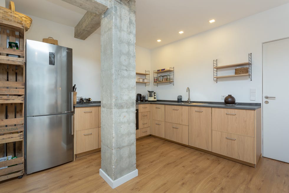 Apartamento de estilo nórdico e industrial con materiales ecológicos en Madrid