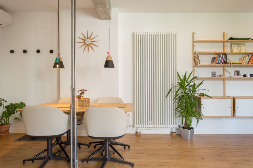 Apartamento de estilo nórdico e industrial con materiales ecológicos en Madrid