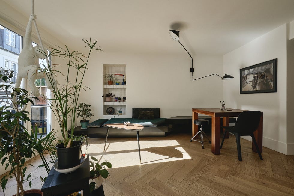 salón de diseño minimalista
