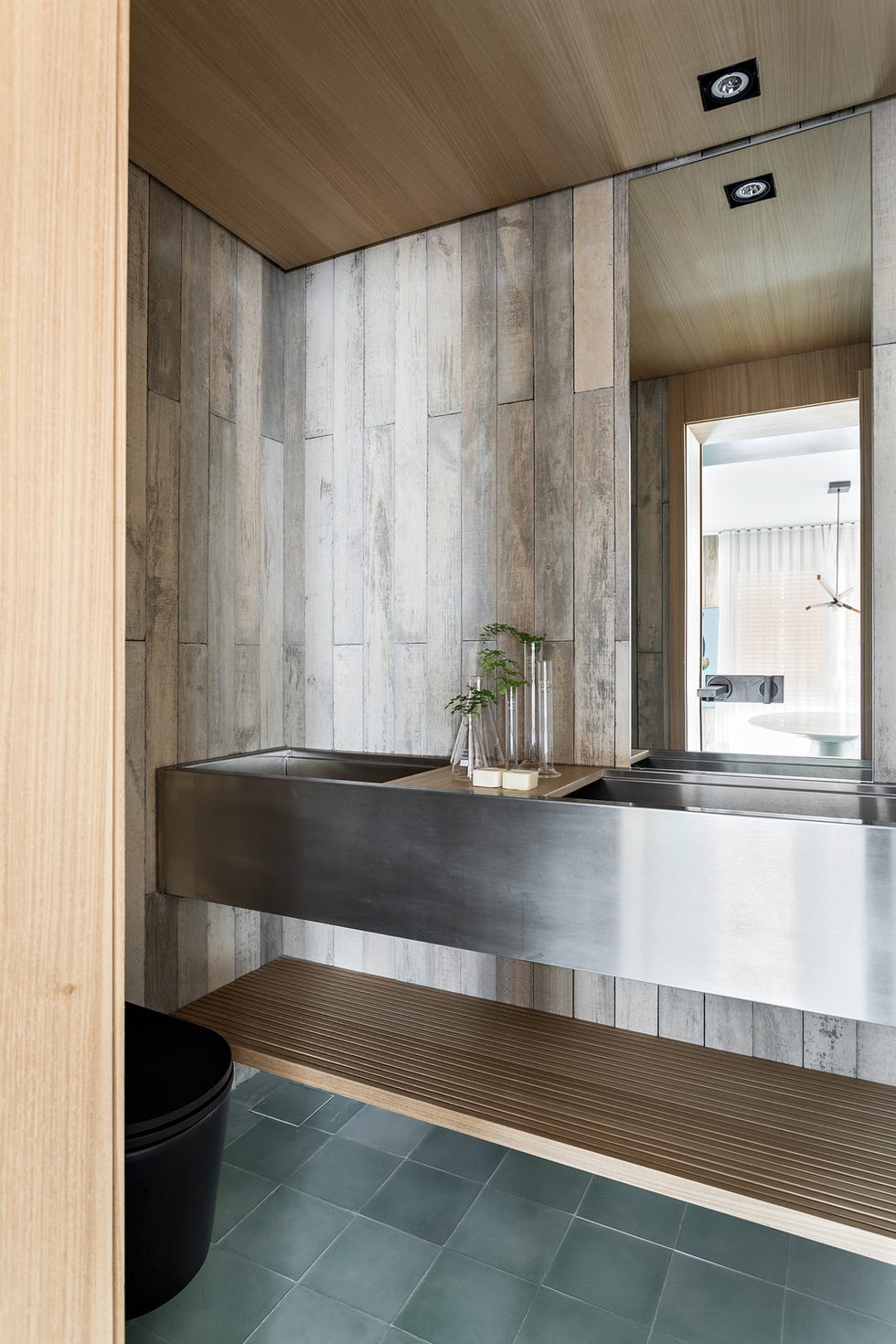 Apartamento de estilo contemporáneo y vintage
