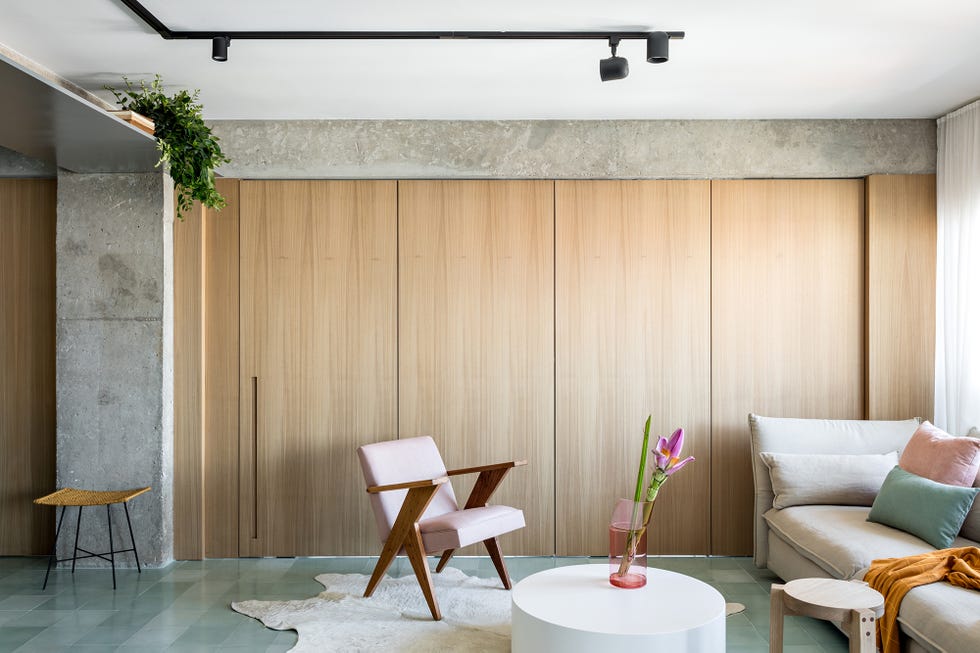 Apartamento de estilo contemporáneo y vintage