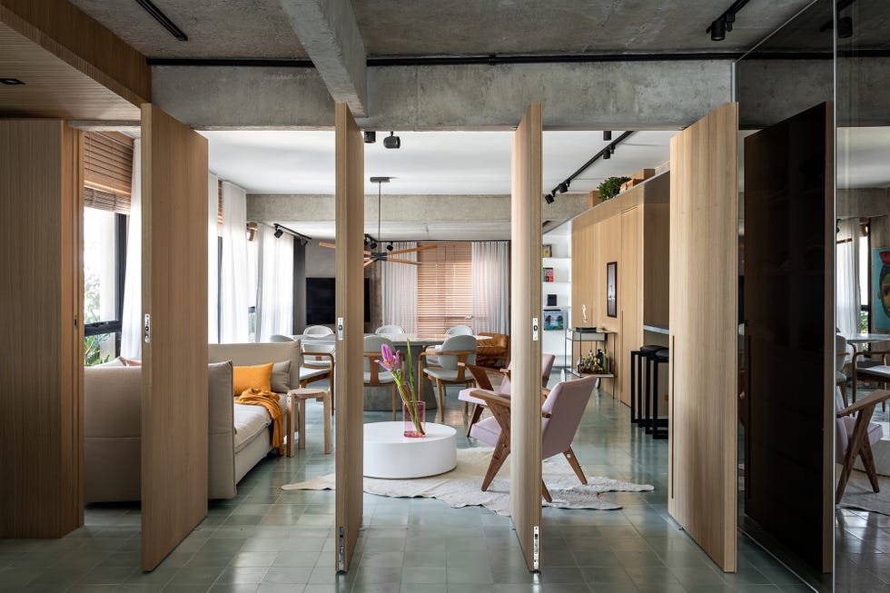 Apartamento de estilo contemporáneo y vintage