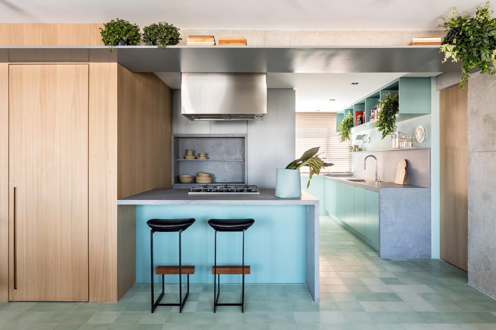 Apartamento de estilo contemporáneo y vintage
