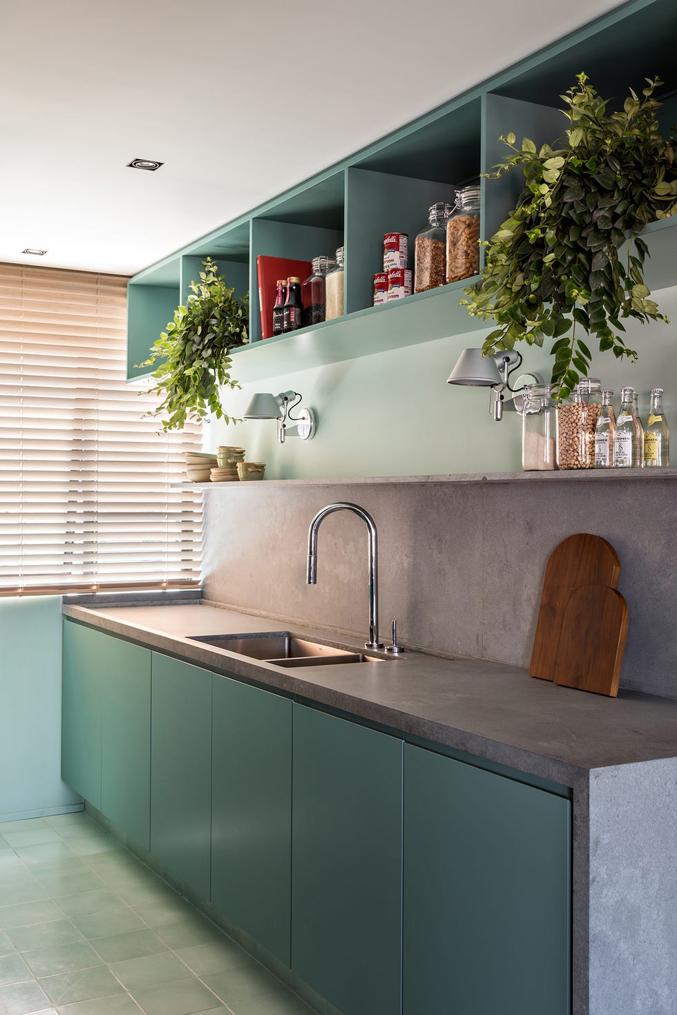 Apartamento de estilo contemporáneo y vintage
