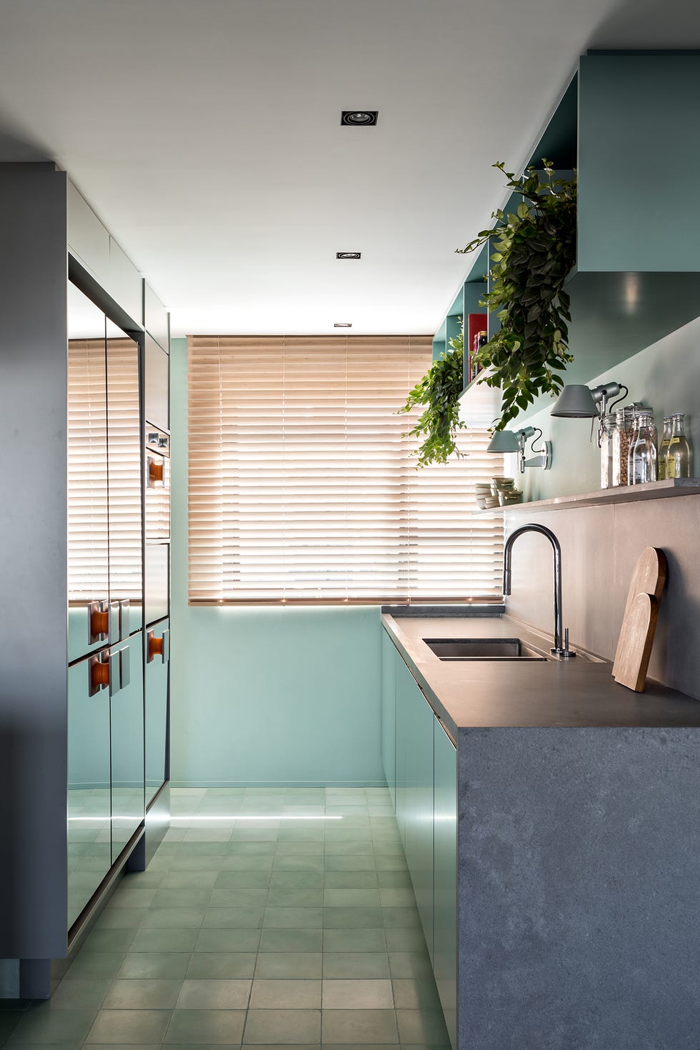 Apartamento de estilo contemporáneo y vintage