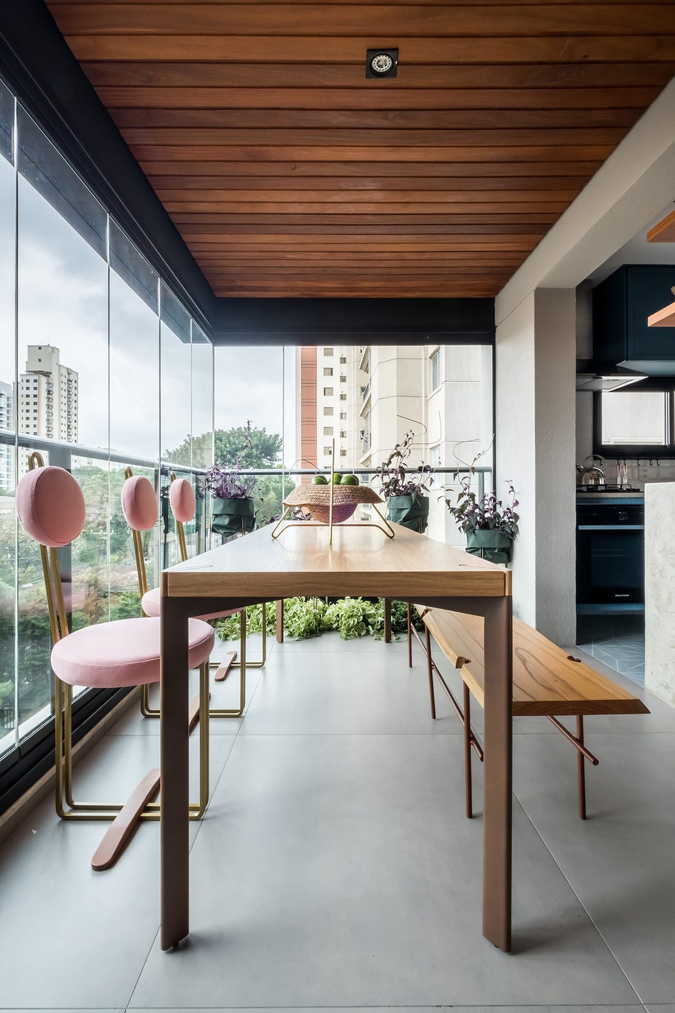 Apartamento de estilo rústico chic en São Paulo