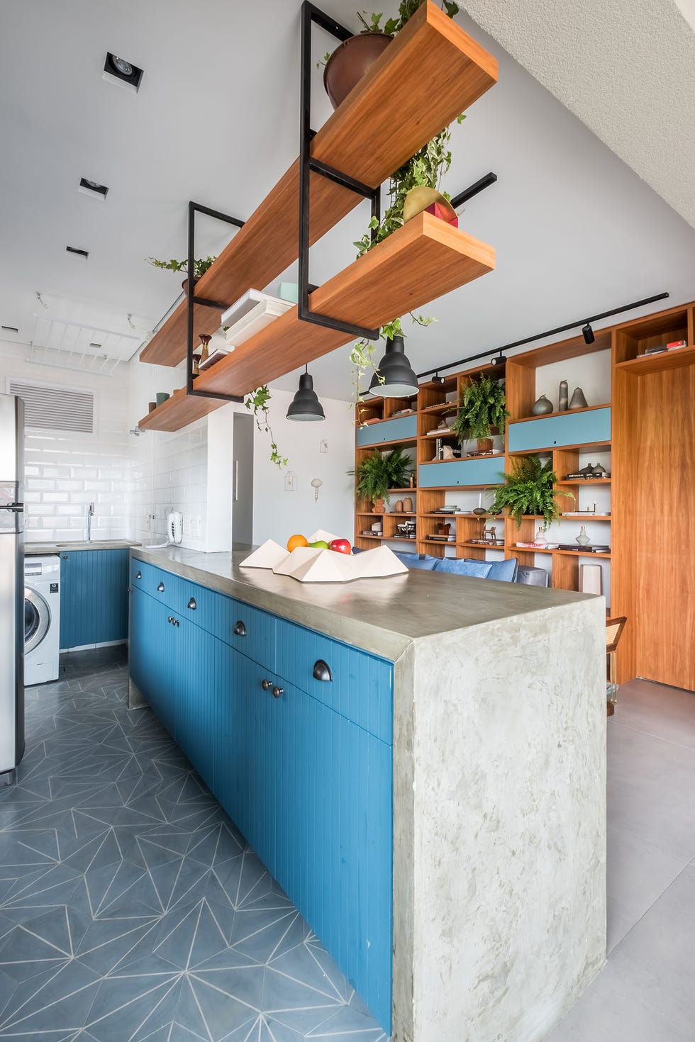 Apartamento de estilo rústico chic en São Paulo