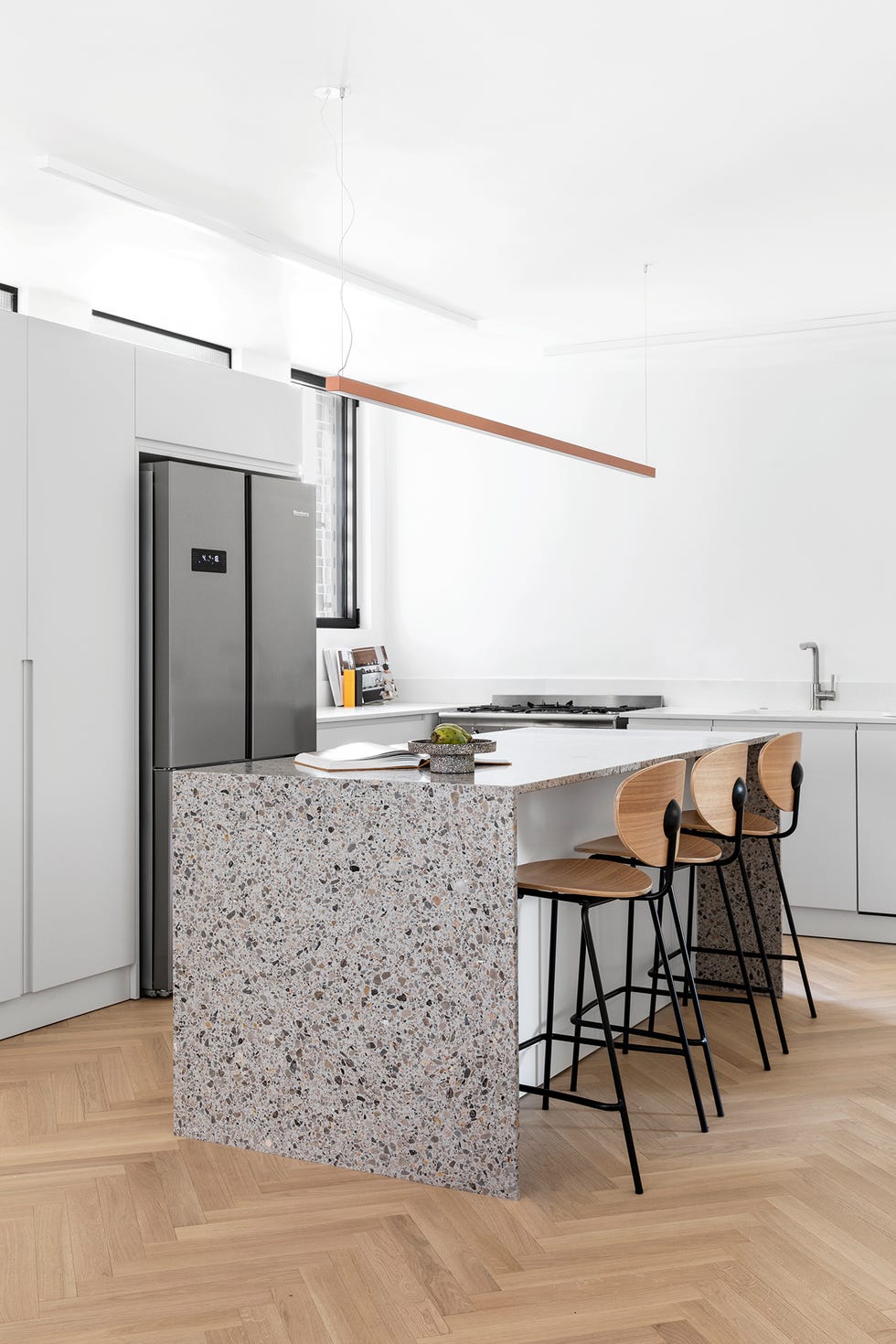 Apartamento familiar de estilo contemporáneo y escandinavo