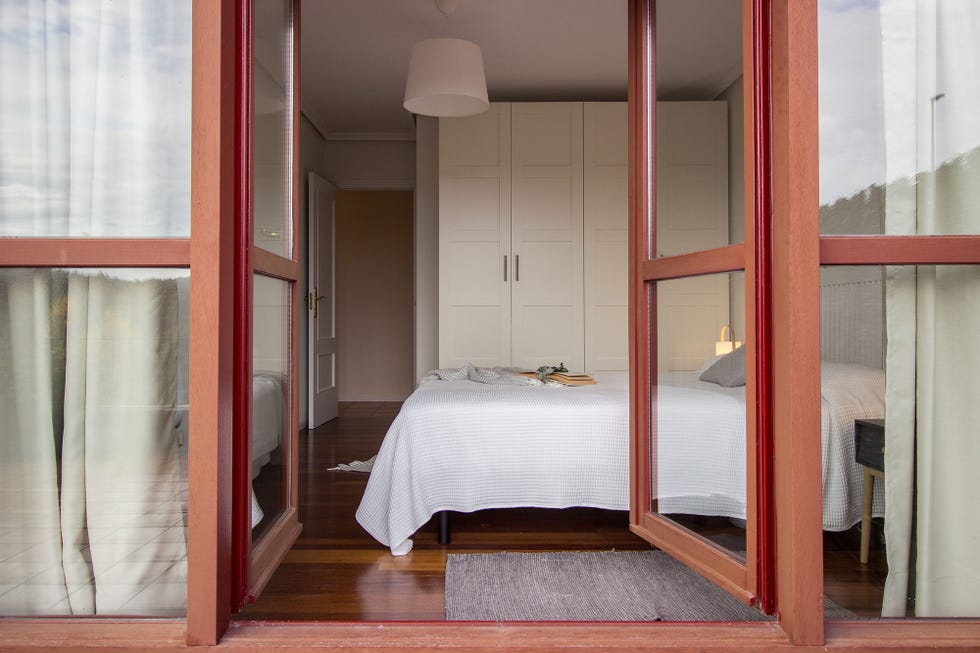 vista del dormitorio desde la terraza