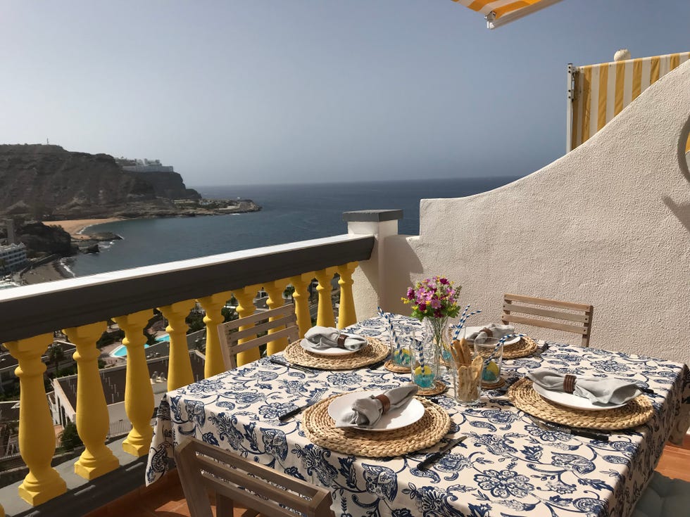 terraza con comedor